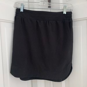 Athleta black skort XS